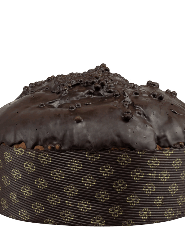 Panettone ai tre cioccolati